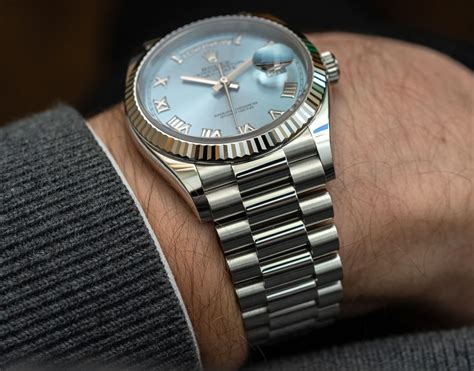 presidential rolex platinum|Rolex platinum day date 40.